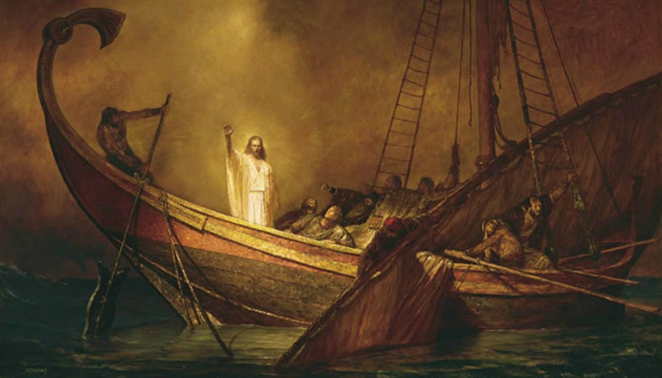 Gesù calma la tempesta
