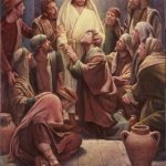 Christ With Apostles